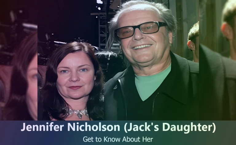 Jennifer Nicholson : Facts About Jack Nicholson’s Daughter