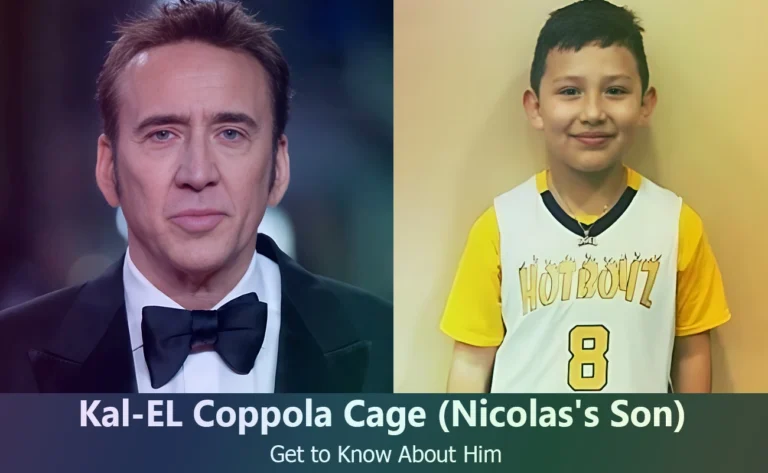 Kal-EL Coppola Cage : Everything You Need to Know About Nicolas Cage’s Son