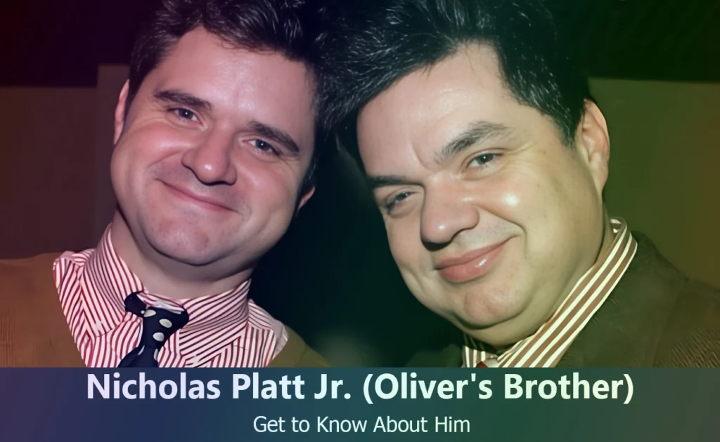 Nicholas Platt Jr - Oliver Platt's Brother