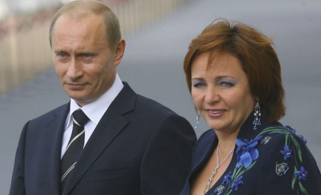 Putin with ex-wife Lyudmila Shkrebneva