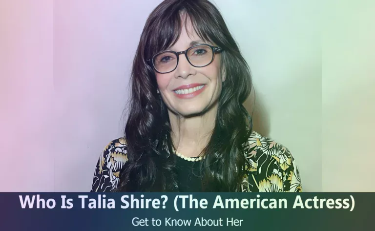 Who Is Talia Shire? | Learn About the Famous Actress from Rocky and The Godfather