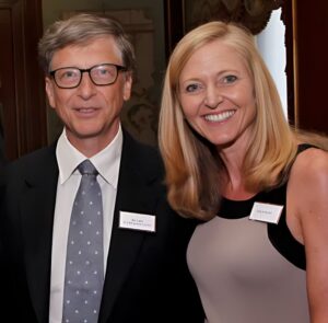 Bill Gates with sister Libby Gates