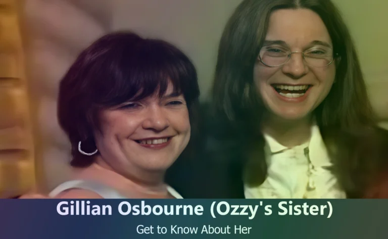 Gillian Osbourne : Everything You Need to Know About Ozzy Osbourne’s Sister