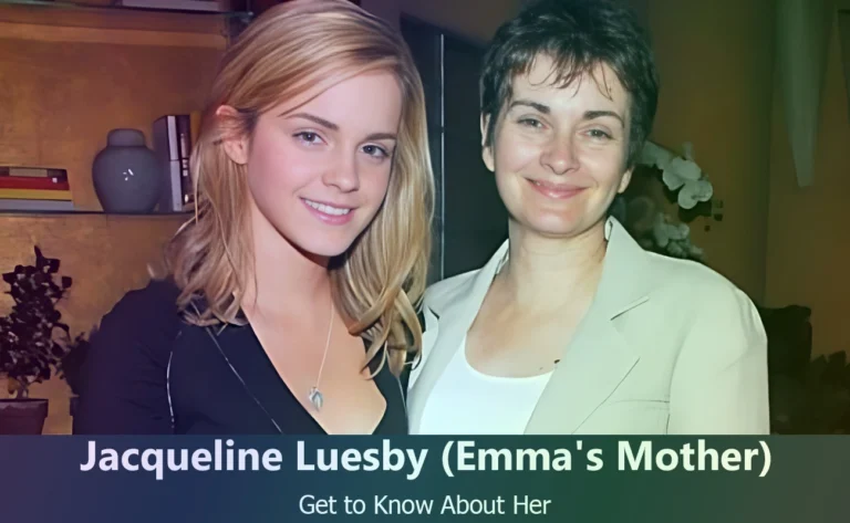 Jacqueline Luesby - Emma Watson's Mother