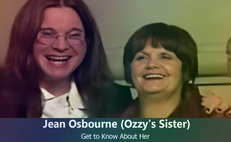 Jean Osbourne - Ozzy Osbourne's Sister