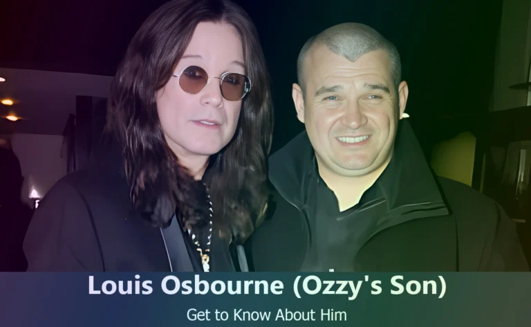 Louis Osbourne : Ozzy Osbourne’s Son – Everything You Need to Know