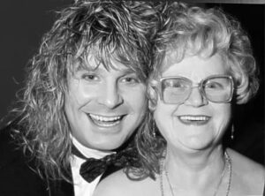 Ozzy Osbourne with mother Lilian Unitt image