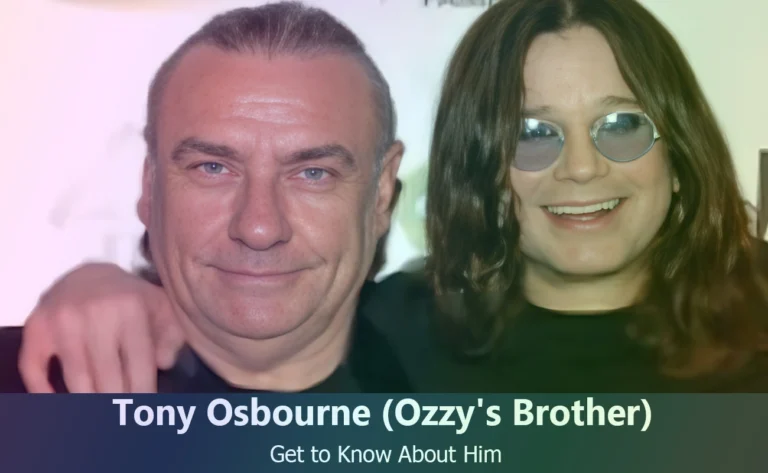 Tony Osbourne : Ozzy Osbourne’s Brother You Didn’t Know About