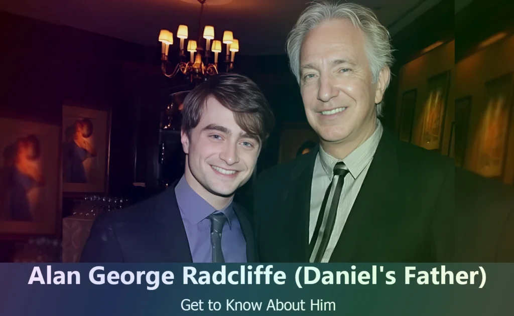 Alan George Radcliffe - Daniel Radcliffe's Father