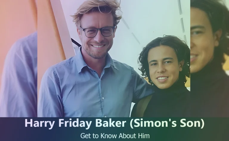 Harry Friday Baker : Everything You Need to Know About Simon Baker’s Son