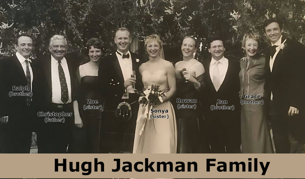 Hugh Jachman Parents and Siblings