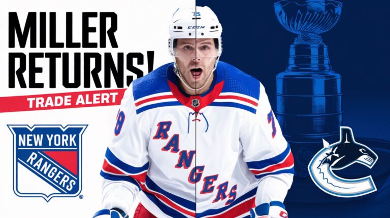 J.T. Miller’s Return: Rangers’ Bold Trade Explained