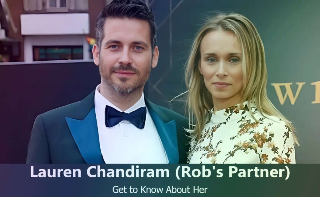 Lauren Chandiram - Rob James Collier's Partner