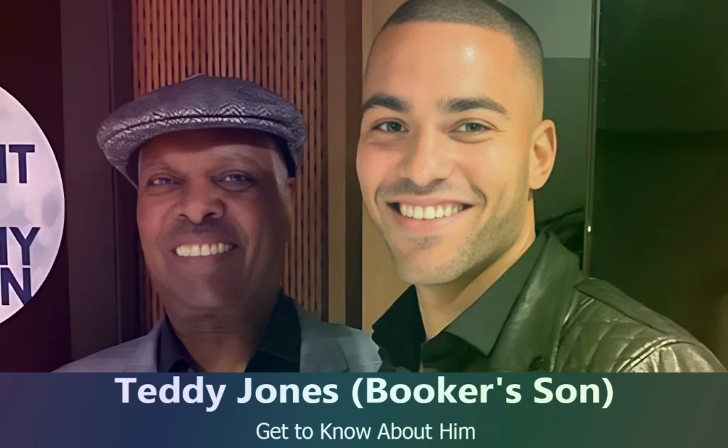 Teddy Jones - Booker T Jones's Son