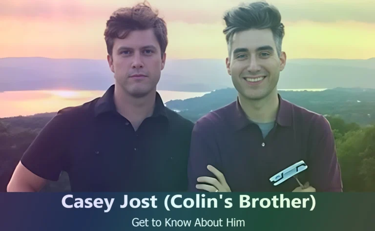 Casey Jost : Who Is Colin Jost’s Brother? Everything You Should Know