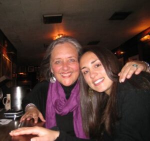 Libby Spader with daughter Layla