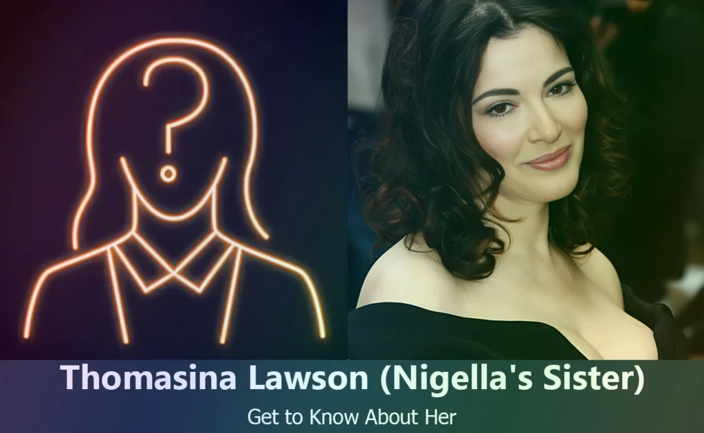 Thomasina Lawson - Nigella Lawson's Sister