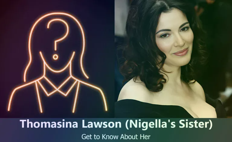 Who Was Thomasina Lawson? Nigella Lawson’s Sister Revealed