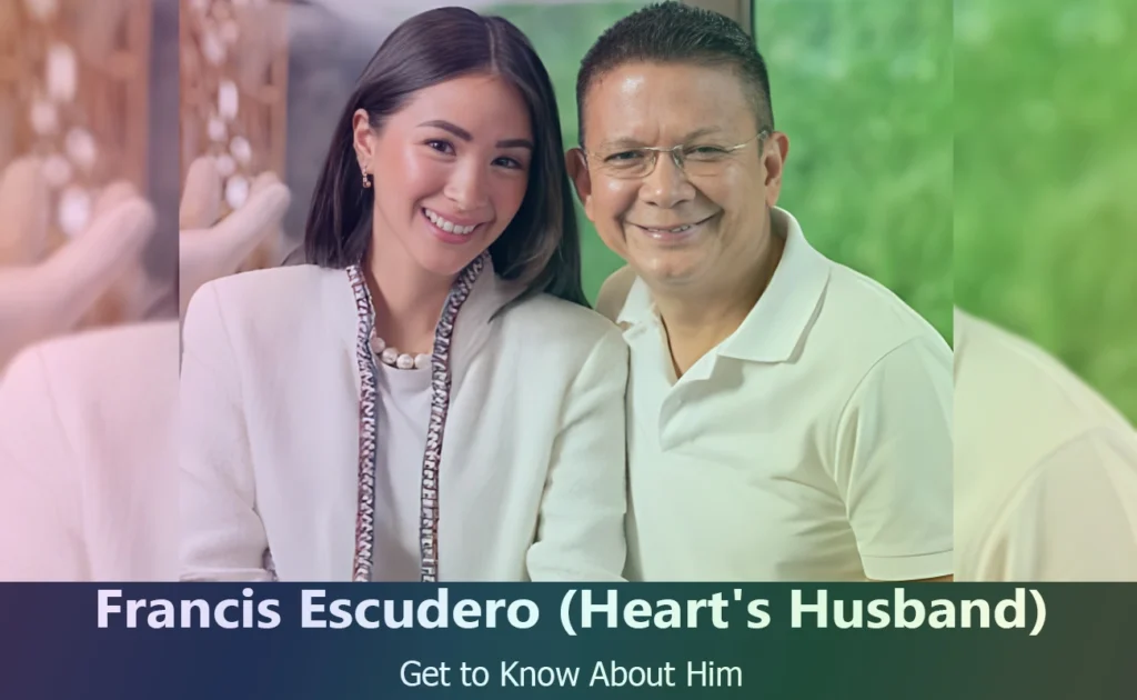 Francis Escudero - Heart Evangelista's Husband