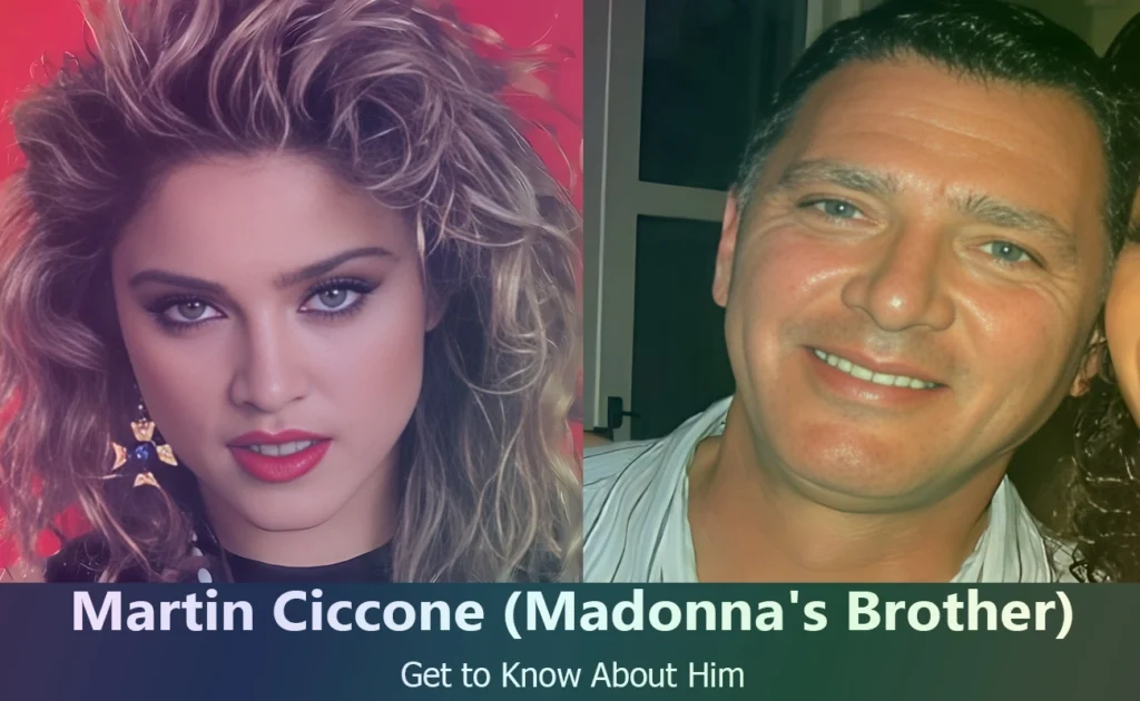 Martin Ciccone - Madonna's Brother