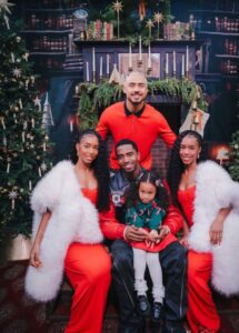 D'Lila Star Combs at star-studded Christmas party December 2025