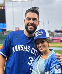 Eric Hosmer with wife Kacie McDonnell