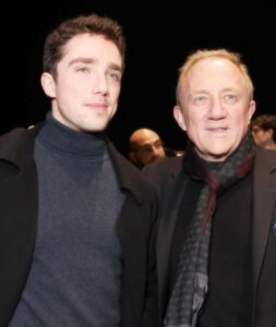 François-Henri Pinault with son Francois