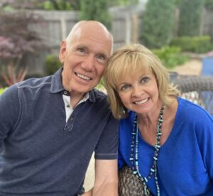 Marlene Cunningham with now husband Philip Cunningham