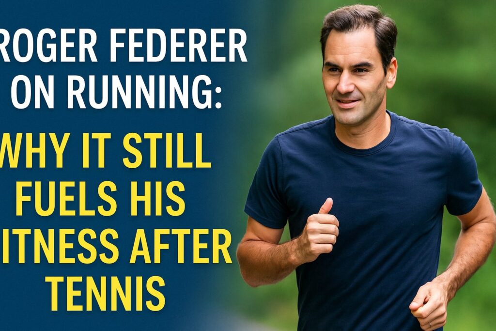 Roger Federer on Running