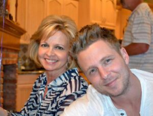 Ryan Tedder with mom Marlene Cunningham