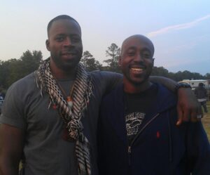 Demetrius Grosse with brother