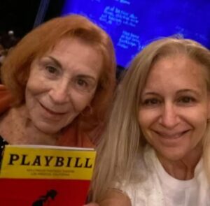 Jamie King with her mother