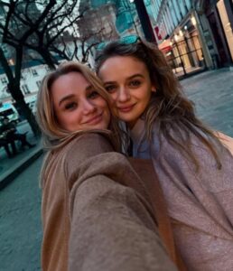 Joey King with sister Hunter King