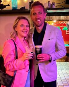 Katie Goodland with husband Harry Kane