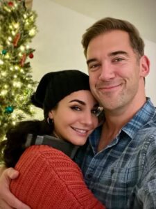 Martha Higareda with husband Lewis Howes