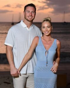 Ryan O'Hearn with wife Hannah O’Hearn