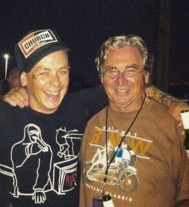 Sid Wilson with father