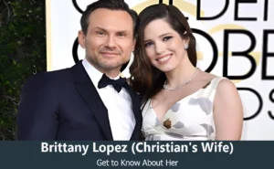 Brittany Lopez - Christian Slater's Wife