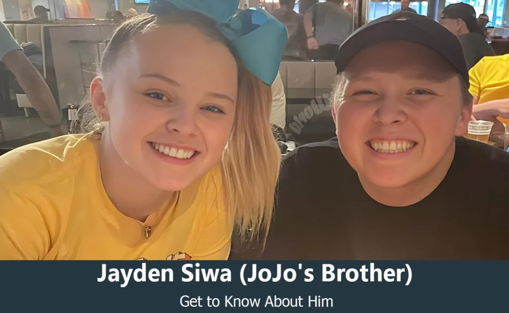 Jayden Siwa - JoJo Siwa's Brother