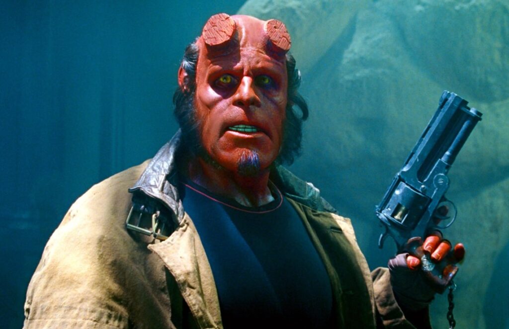 Ron Perlman in Hellboy