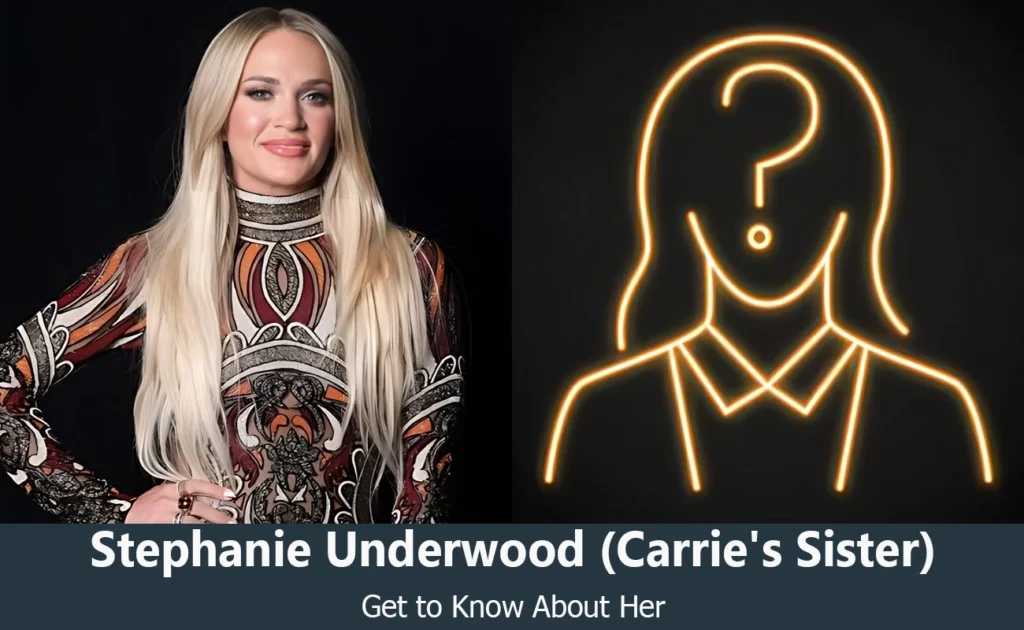 Stephanie Underwood - Carrie Underwood's Sister