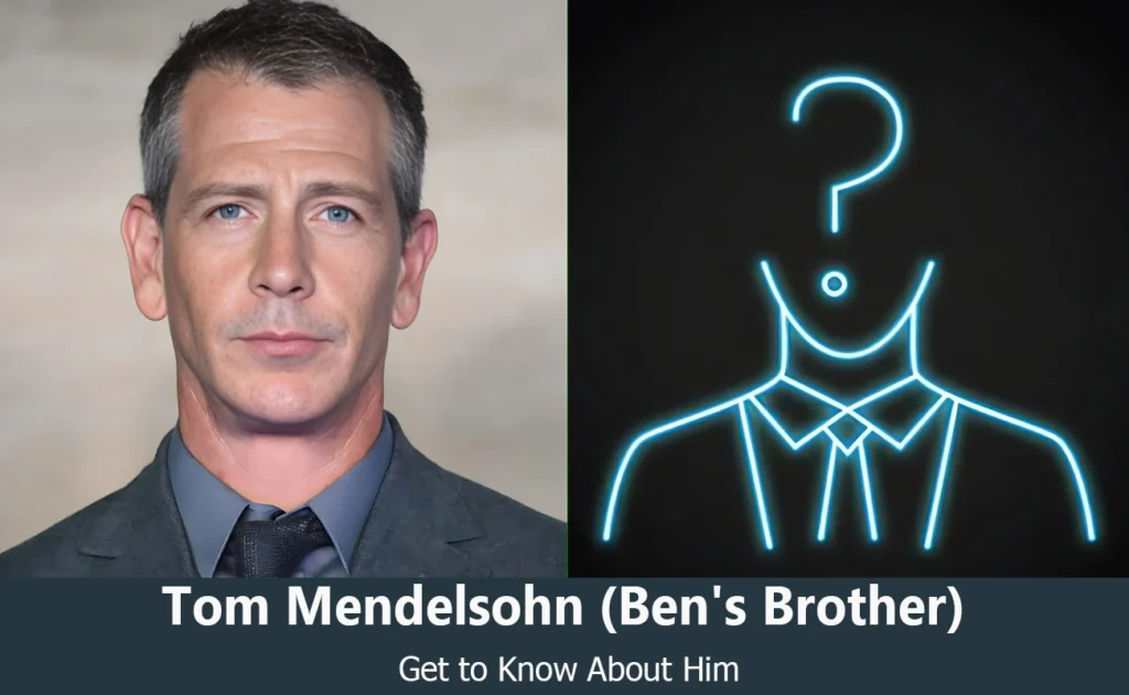 Tom Mendelsohn - Ben Mendelsohn's Brother