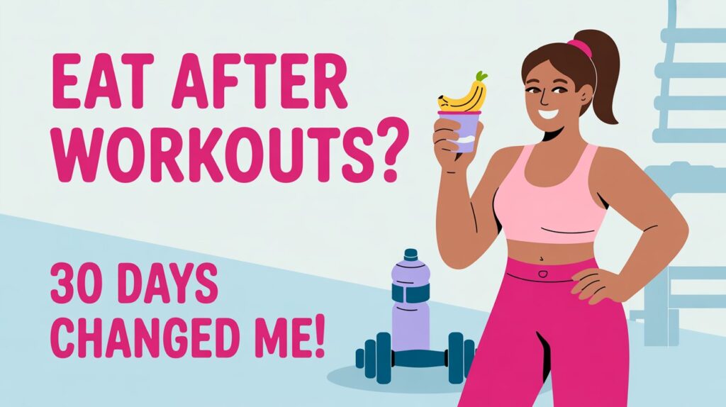 I Ate After Workouts for 30 Days — My Recovery Improved in Ways I Didn’t Expect