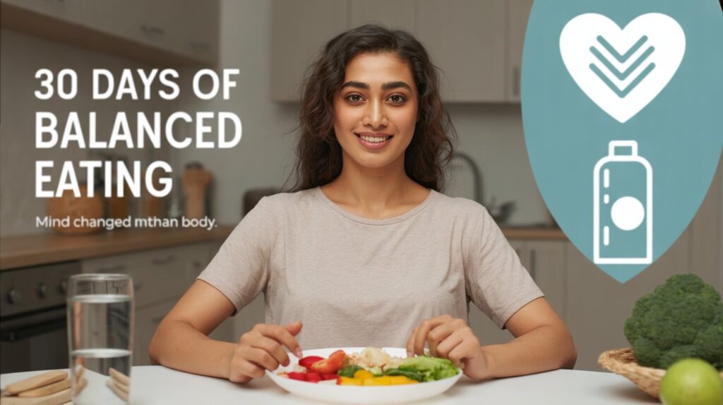 I Ate Balanced Meals for 30 Days