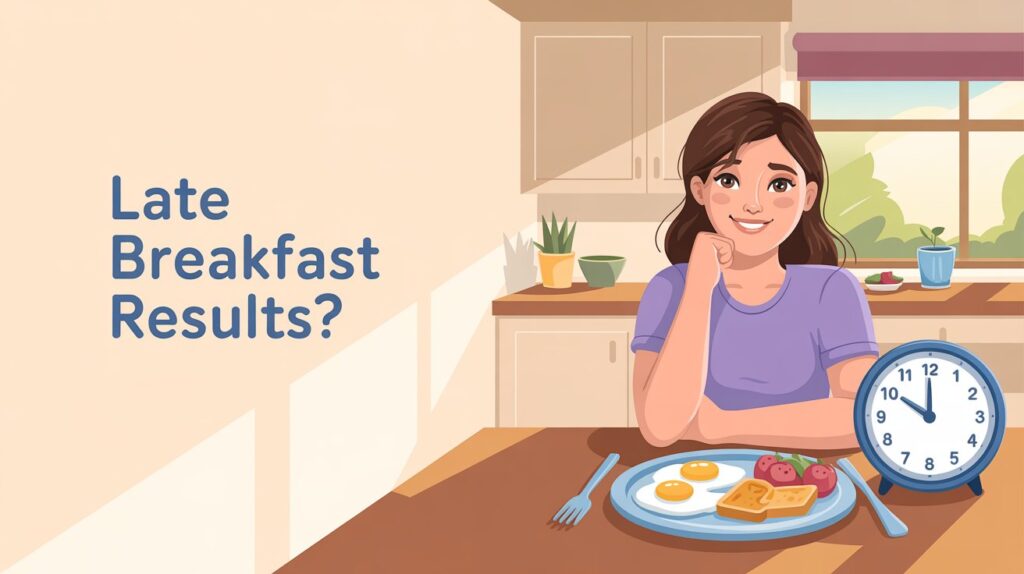 I Ate Breakfast Later Every Day — The Results Were Unusual