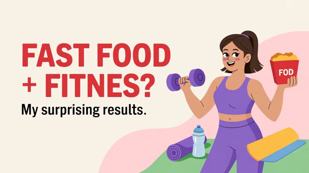 I Ate Fast Food During My Fitness Challenge — The Results Were Weirdly Positive