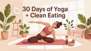 I Combined Yoga and a Clean Diet for 30 Days — My Mind and Body Reacted Differently