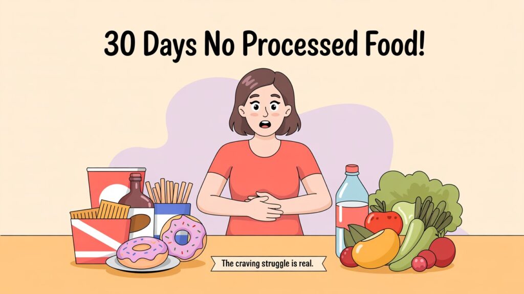 I Cut Out Processed Food for 30 Days — I Wasn’t Ready for the Cravings