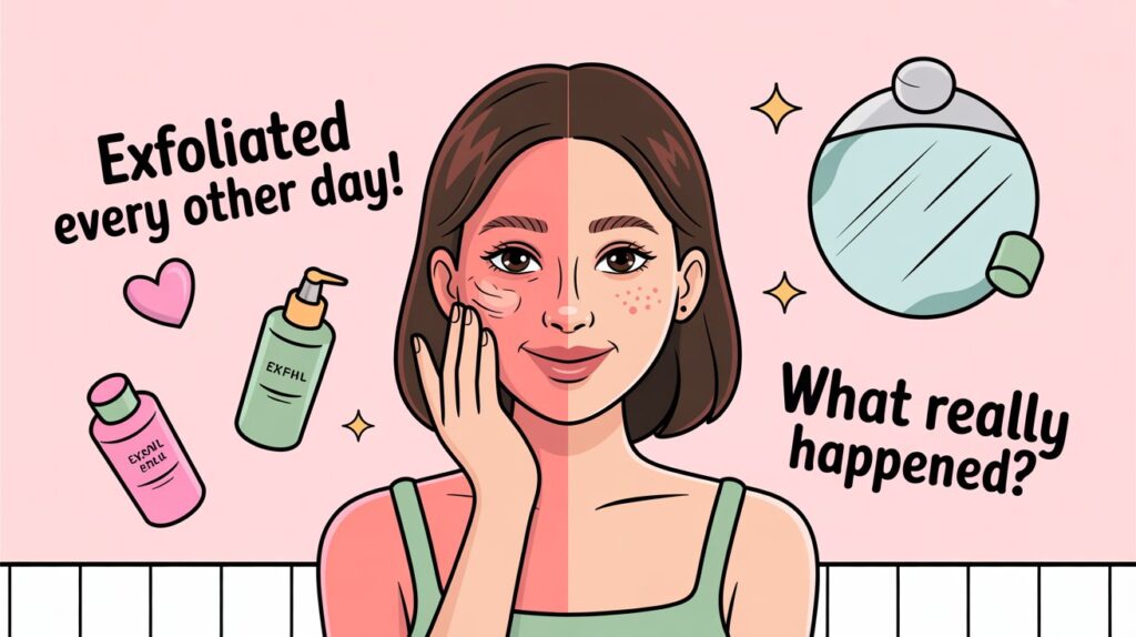 I Exfoliated Every Other Day — Here’s What Actually Happened