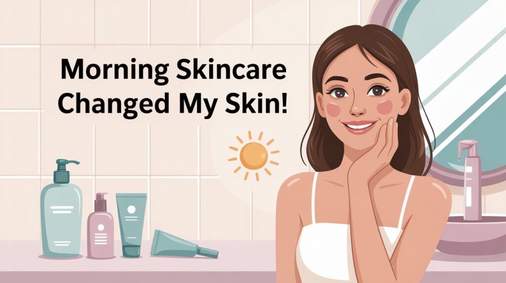 I Followed a Morning Skincare Routine for a Month — My Face Felt Alive